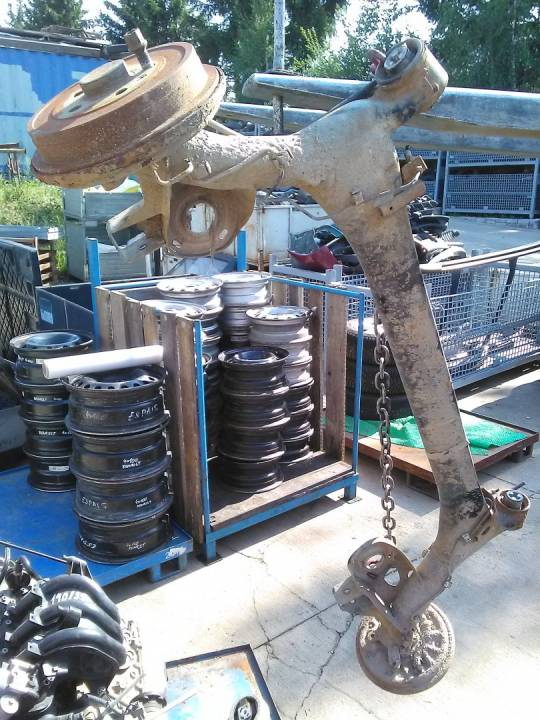 Zadní náprava - ŠKODA - FABIA I (6Y2)