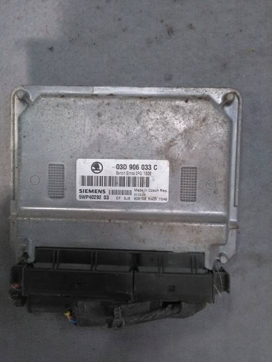 Řídící jednotka motoru - ŠKODA - FABIA hatchback, 5DV.