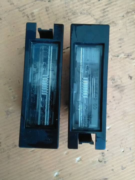 Osvětlení SPZ - 2 ks - OPEL - CORSA E (X15)