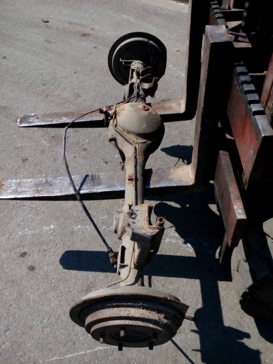 Náprava zadní + diferenciál - SUZUKI - JIMNY uzavřený terénní vůz (SN)