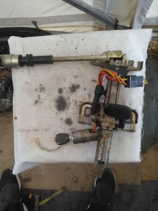 Spínací skříňka + hřídel + klíč - RENAULT - Scénic I velkoprostorová limuzína (JA0/1_, FA0_)