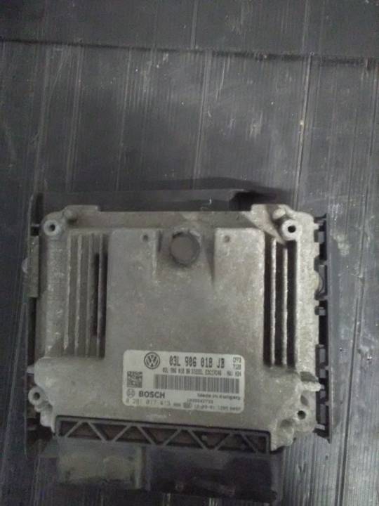 Řídící jednotka motoru - ŠKODA - SUPERB II combi (3T5)