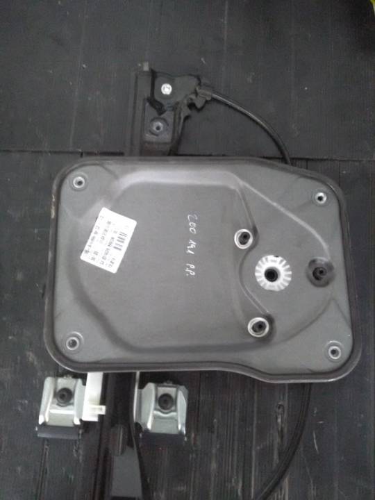 Stahování pravého předního okna - elektrické - ŠKODA - FABIA II (542)