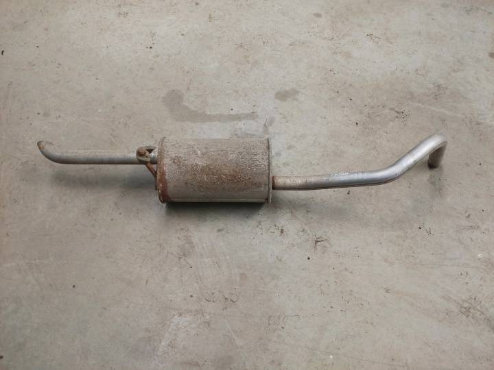 Zadní část výfuku - ŠKODA - FABIA II (542)